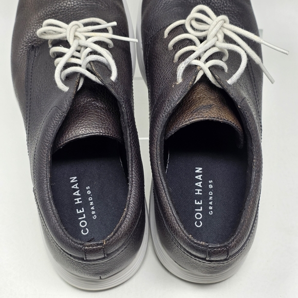 Cole Haan Grand Tour Oxford Java/Cobblestone Plain Toe Men’s Size 12 M Pre-owned main image 5